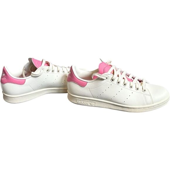 Adidas Originals Stan Smith Tre-Tongue Pink Lace Up Sneakers. Shoes. 6.5. 6 1/2. - Picture 4 of 14